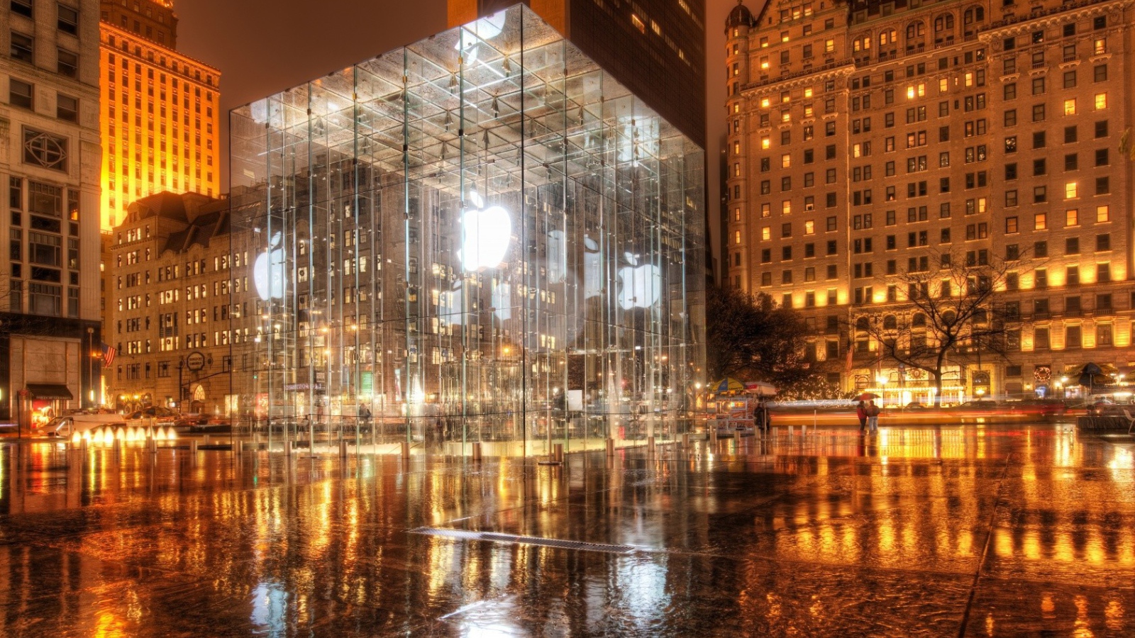 Магазин Эппл в Нью-Йорке
