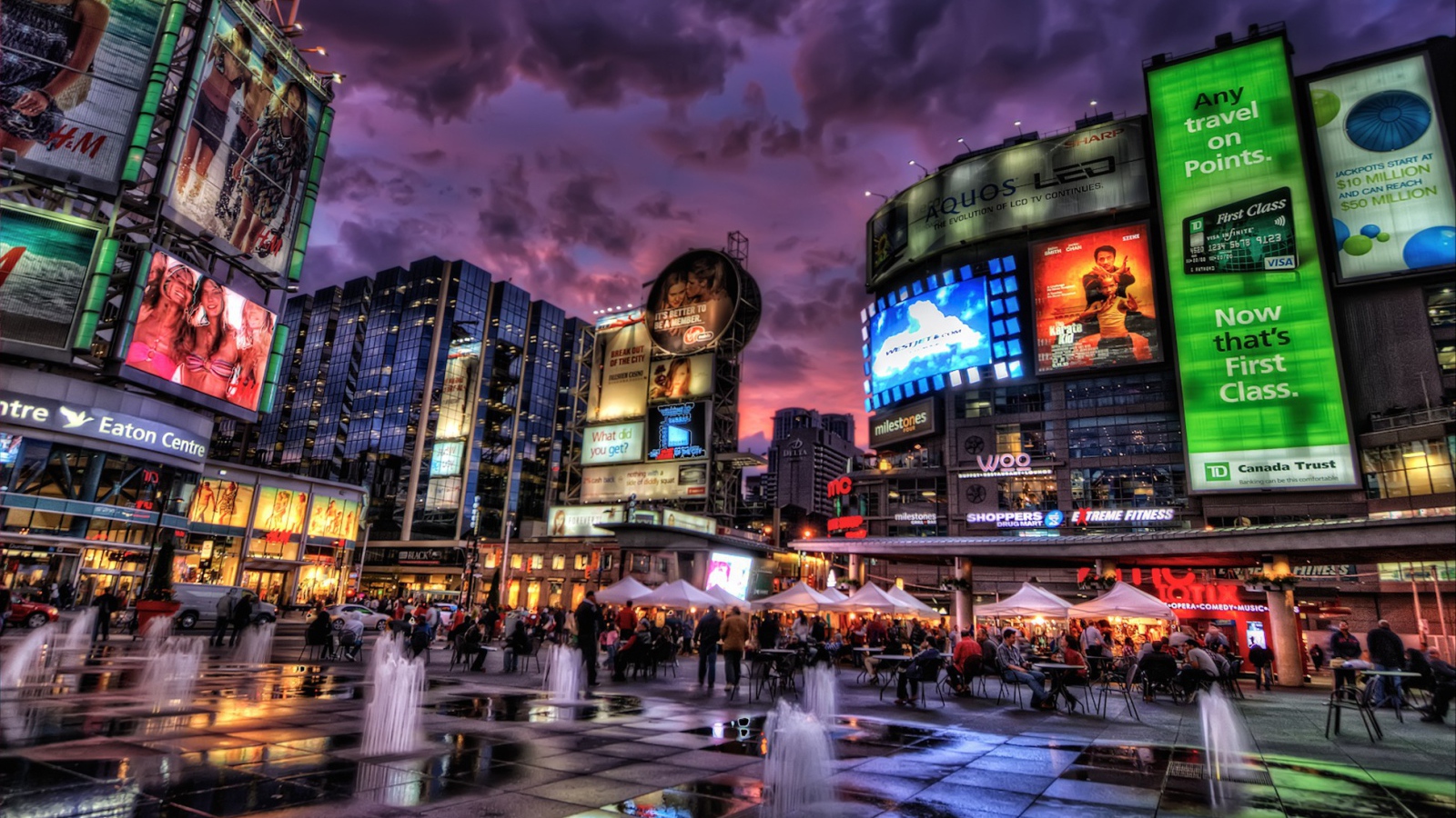 Город Торонто в Канаде