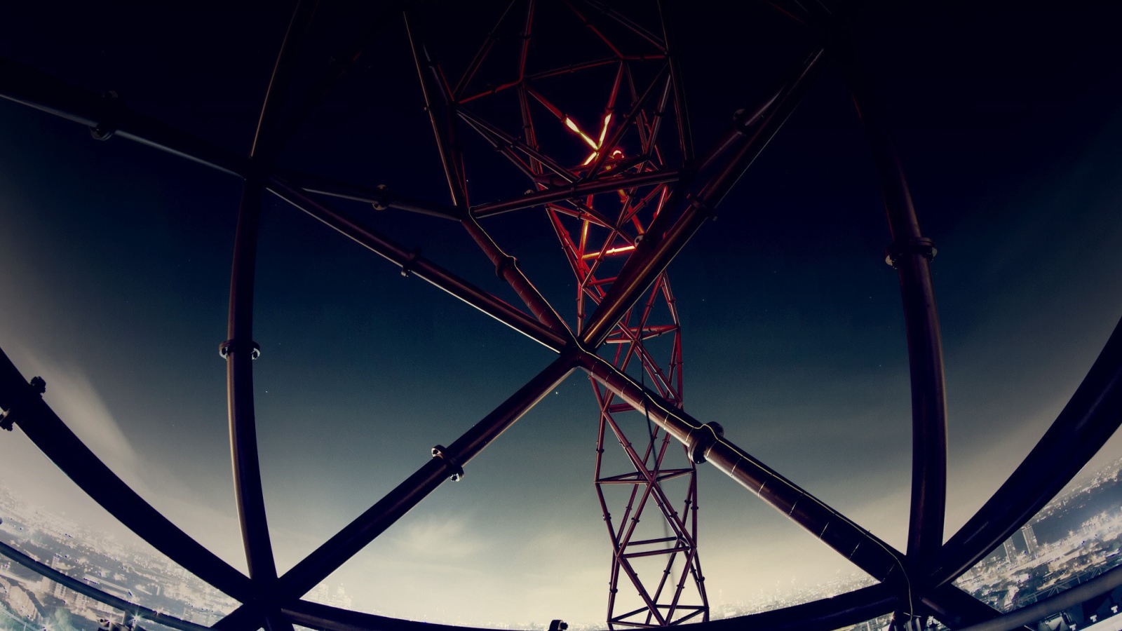 Металлические конструкции телевышки