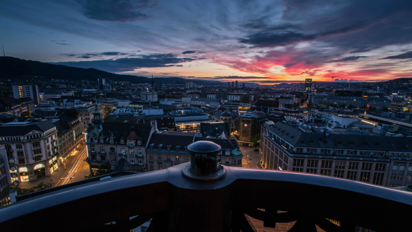 Панорама Цюриха, Швейцария