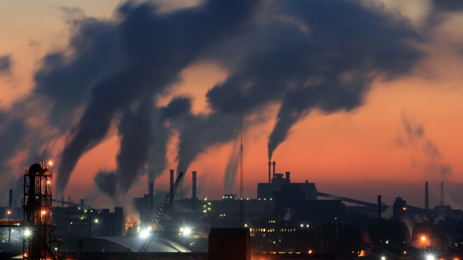 Дымящие трубы города