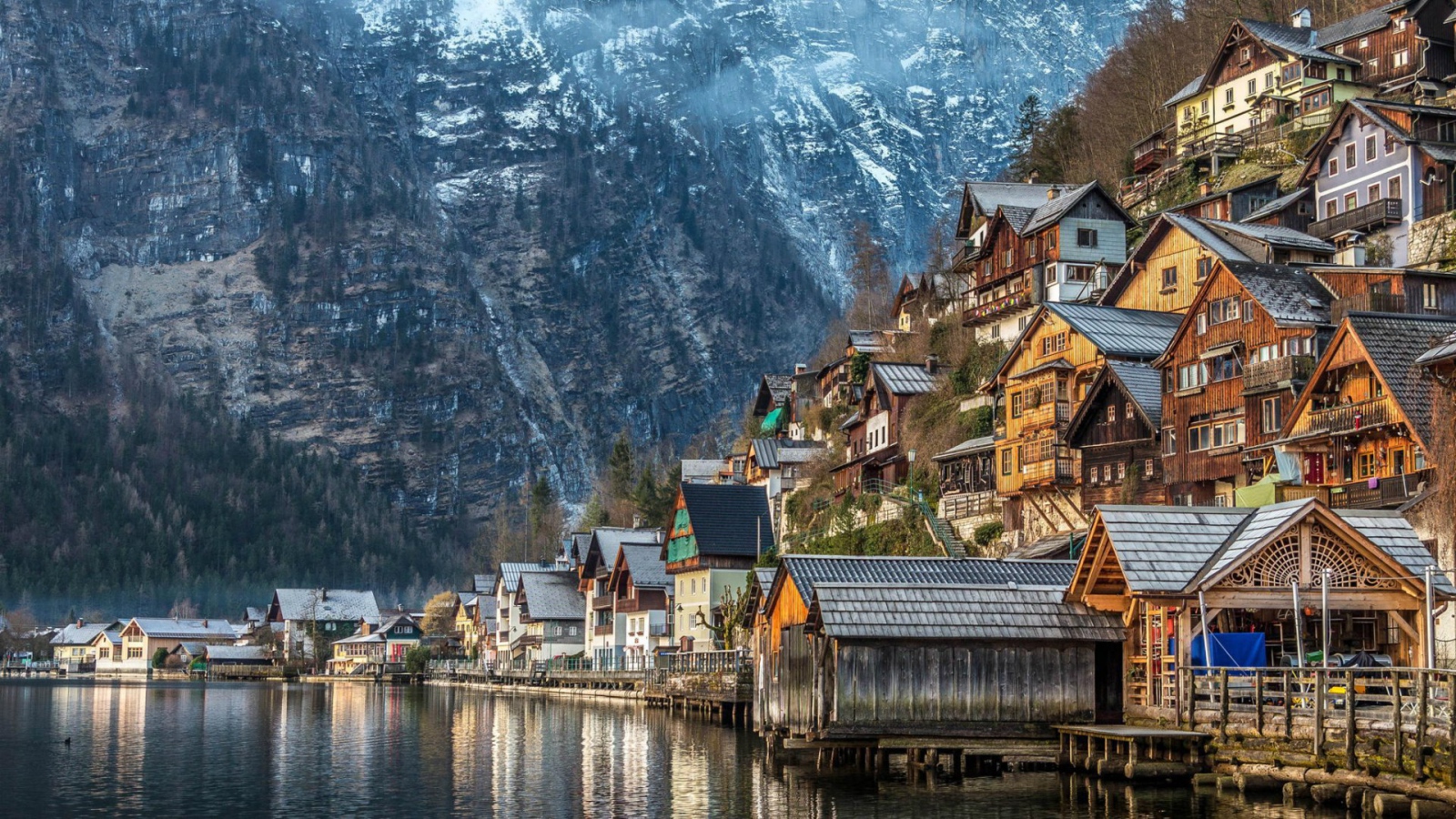 Городок Гальштат, Австрия