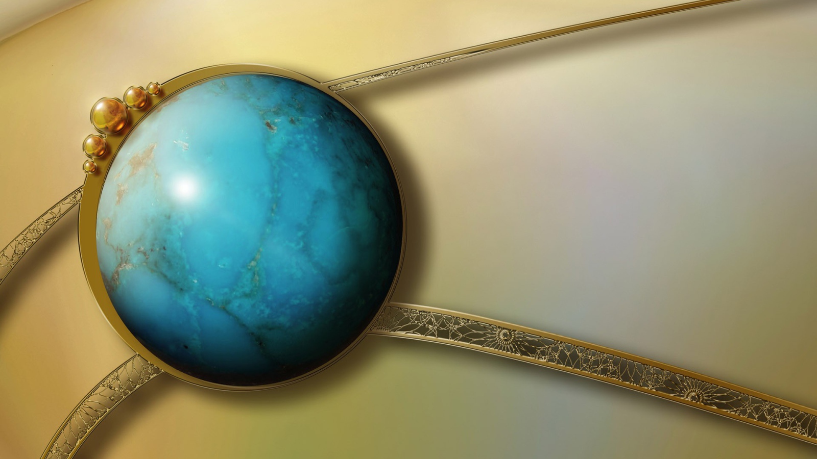 Драгоценный камень в оправе