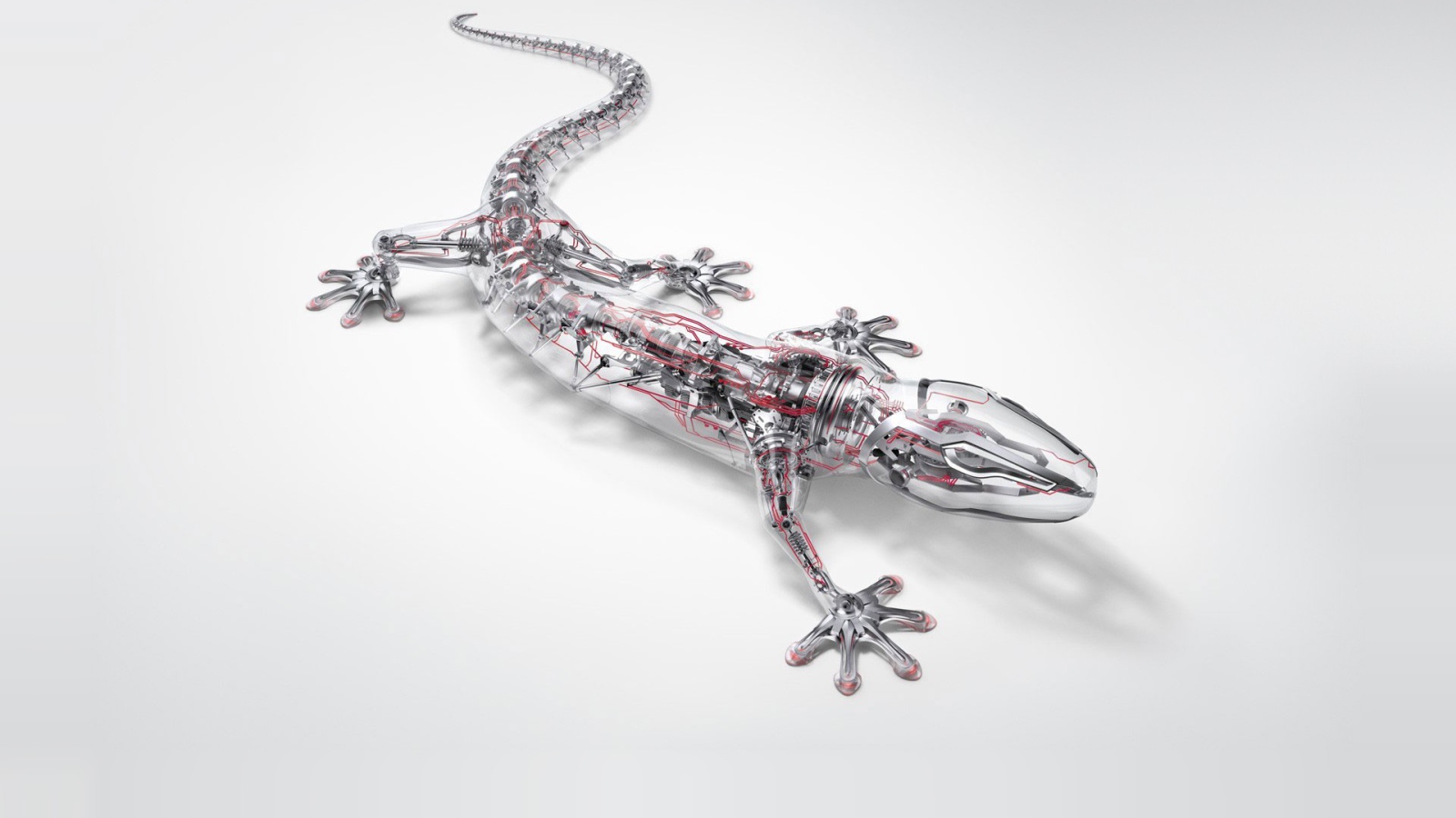 Ящерица плод высоких технологий