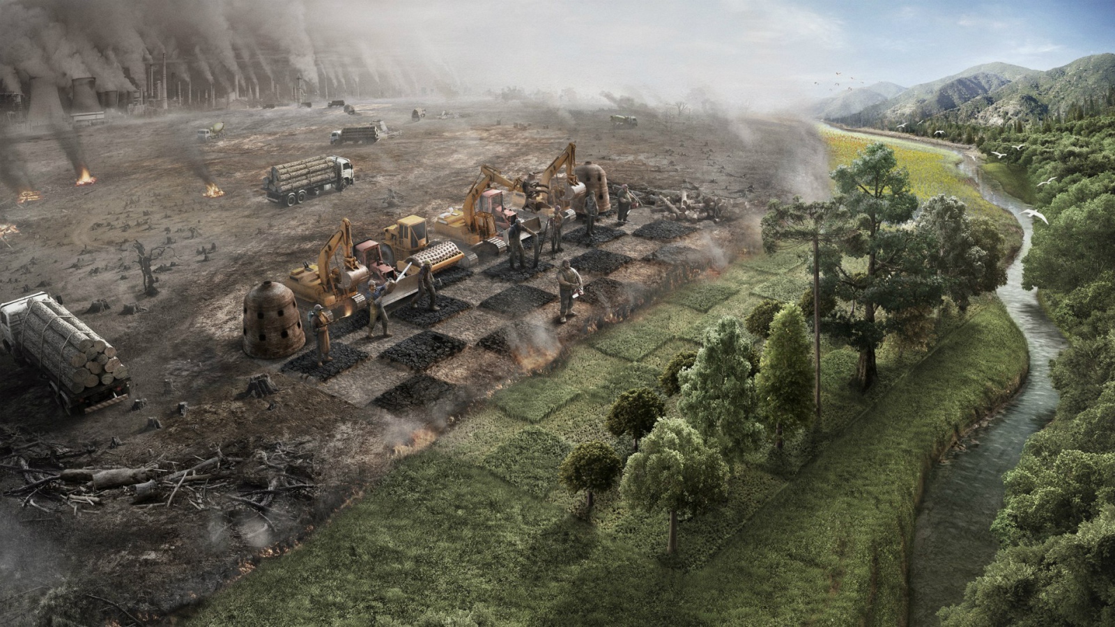 Игра с природой