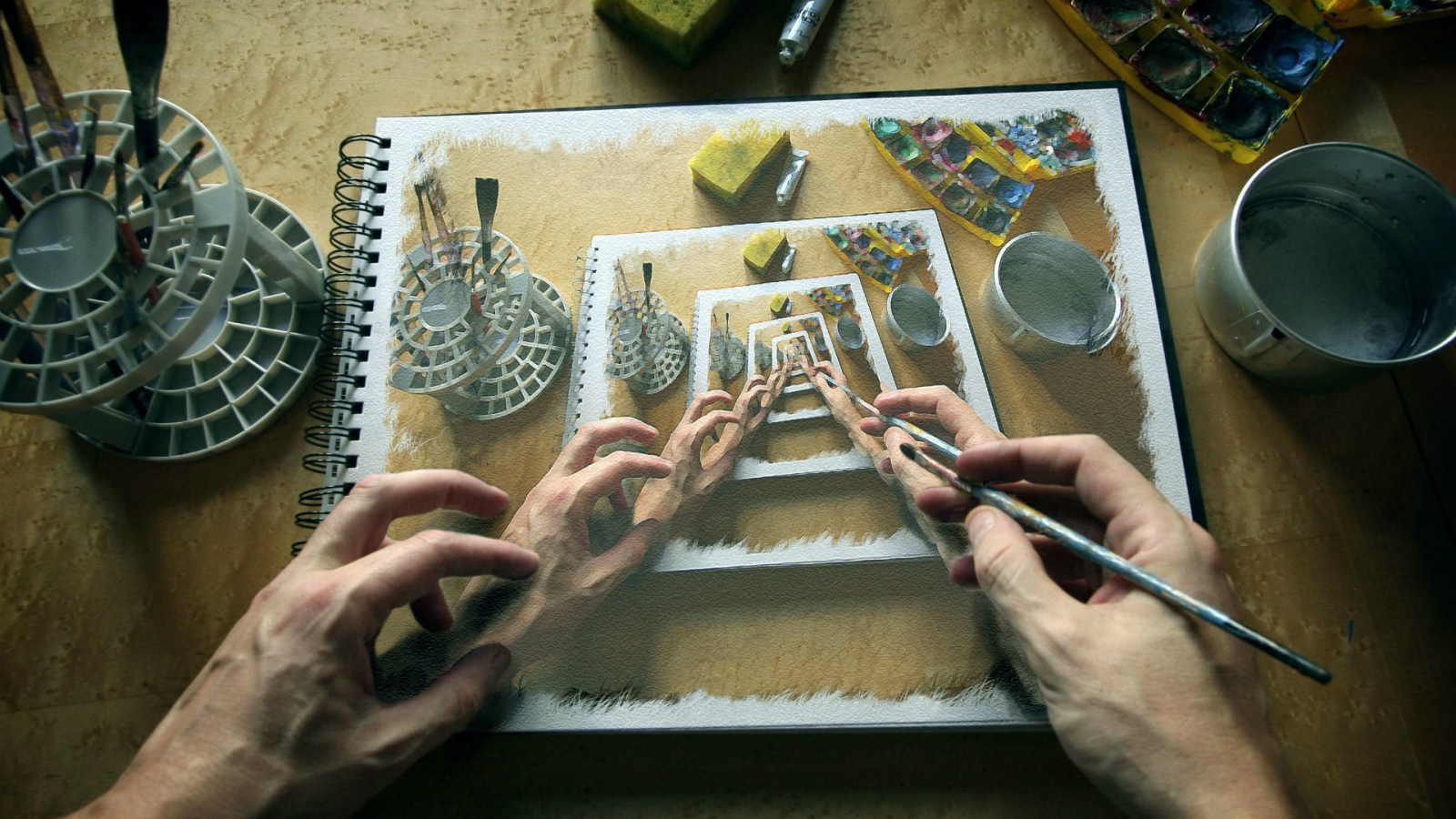 Руки художника