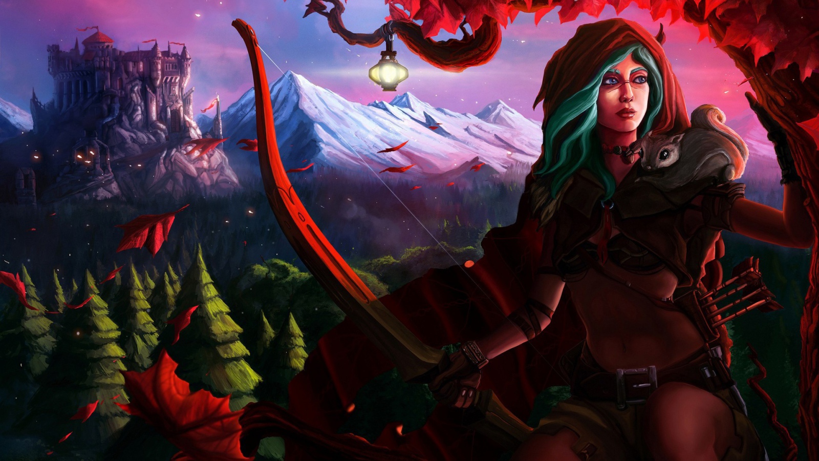 Лучница в сказочной стране