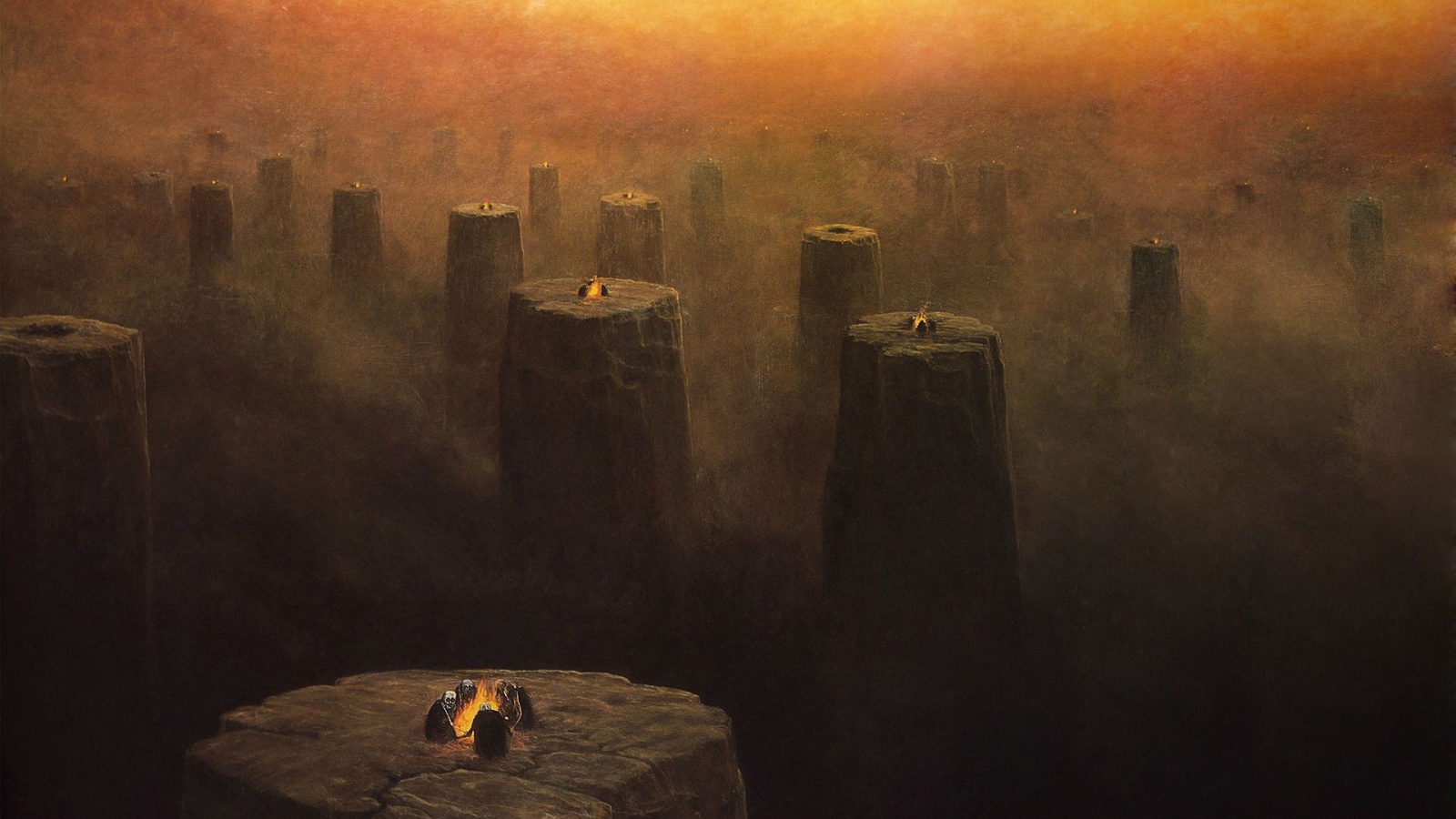 Костры в мире духов