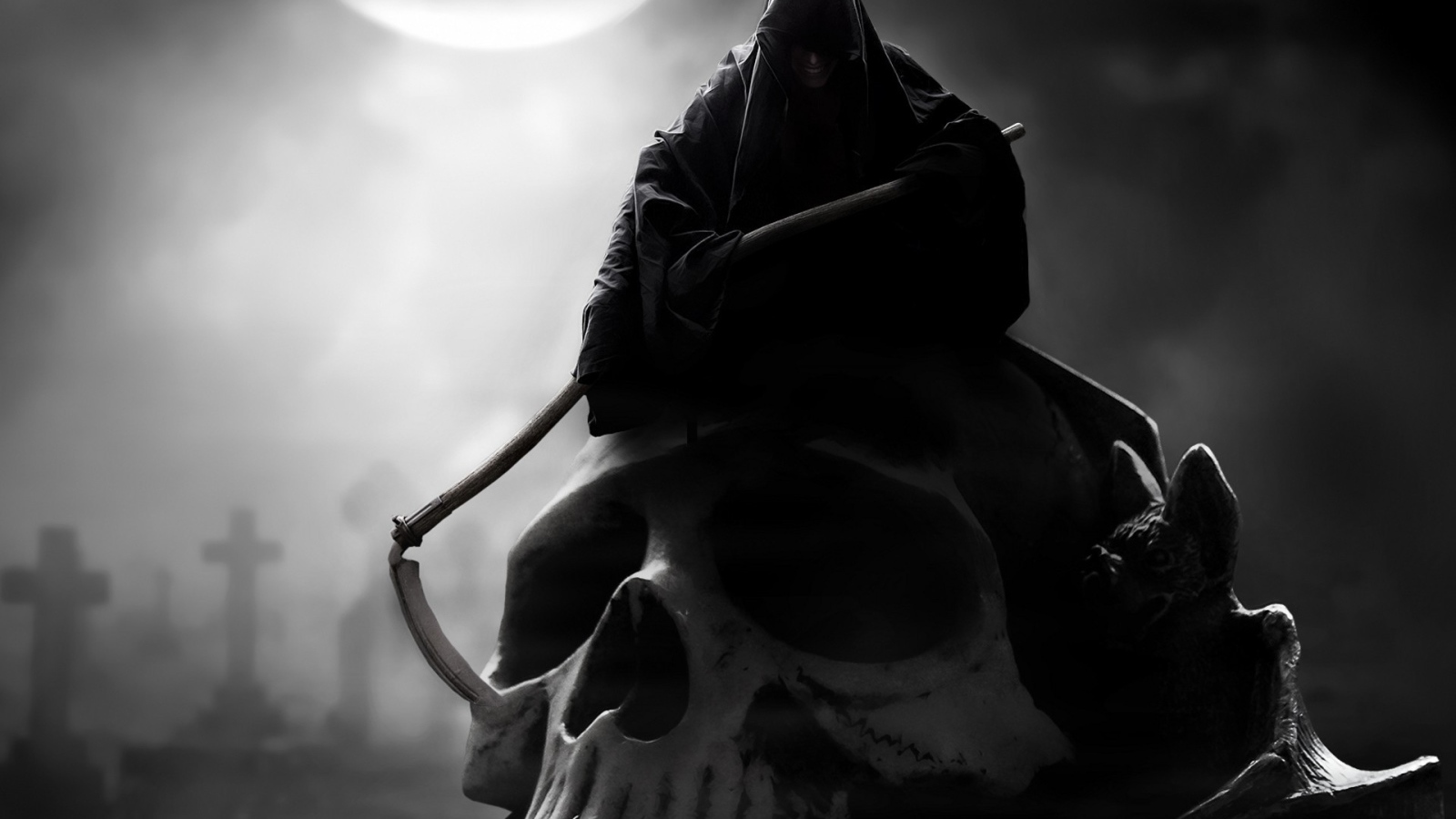 Смерть на большом черепе