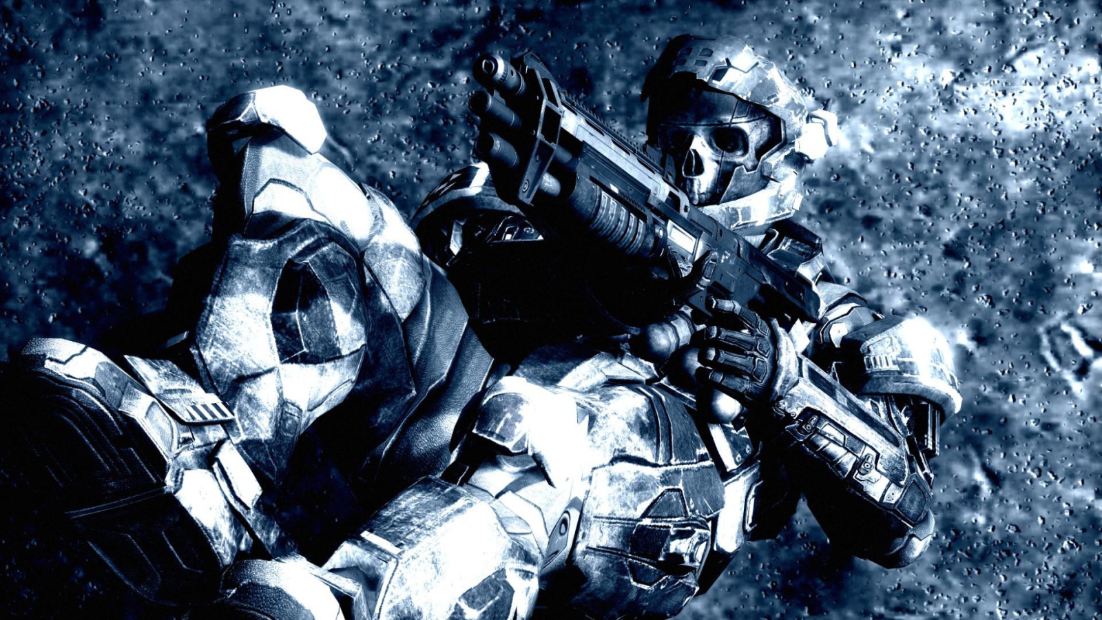 Замерзший солдат космического спецназа