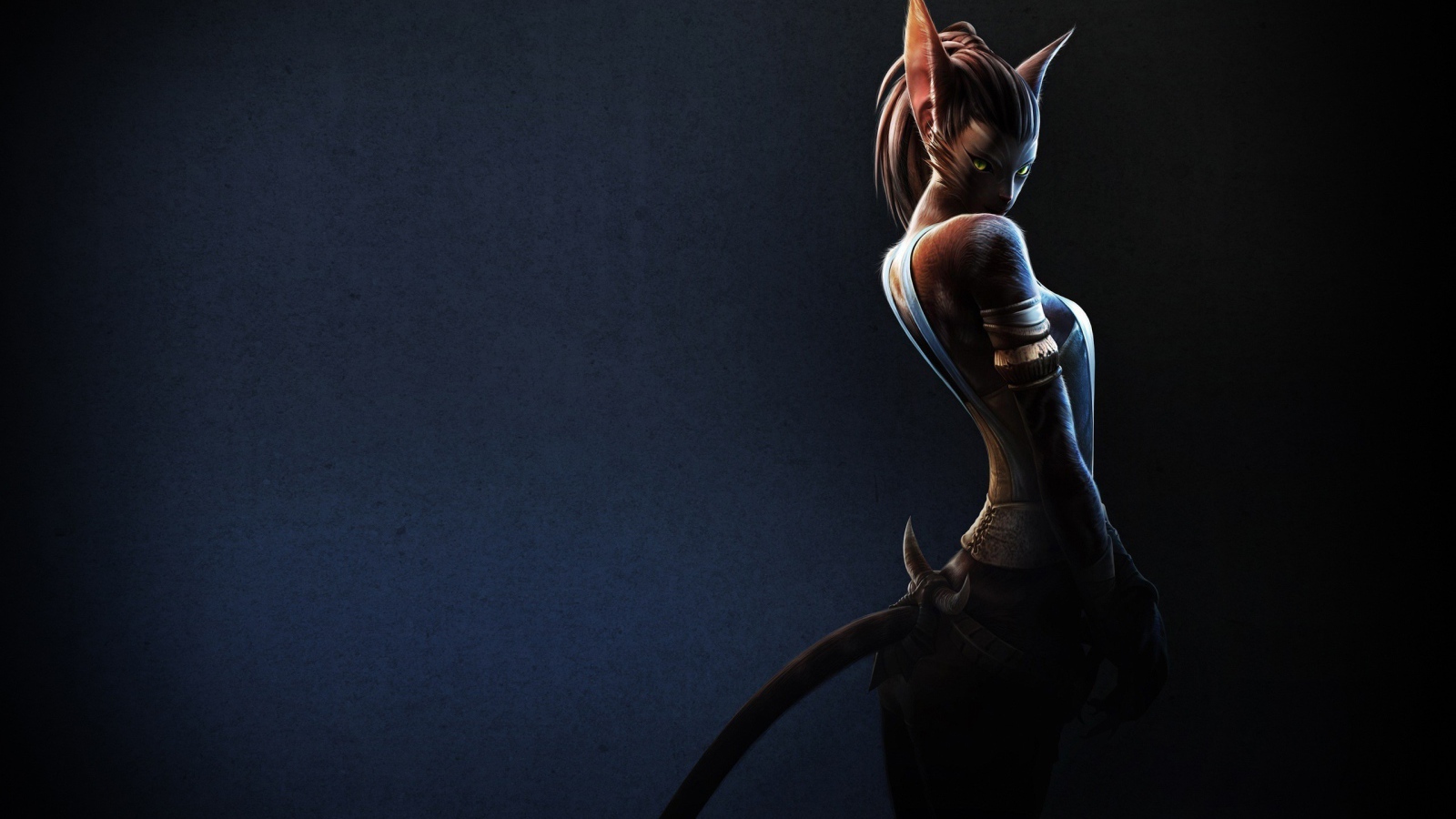 Девушка кошка, фэнтези