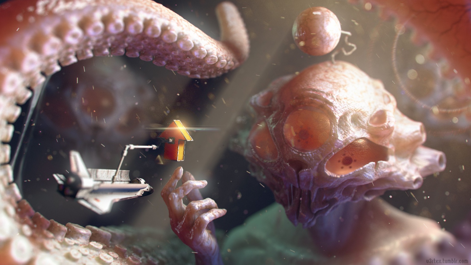 Очень большой инопланетянин