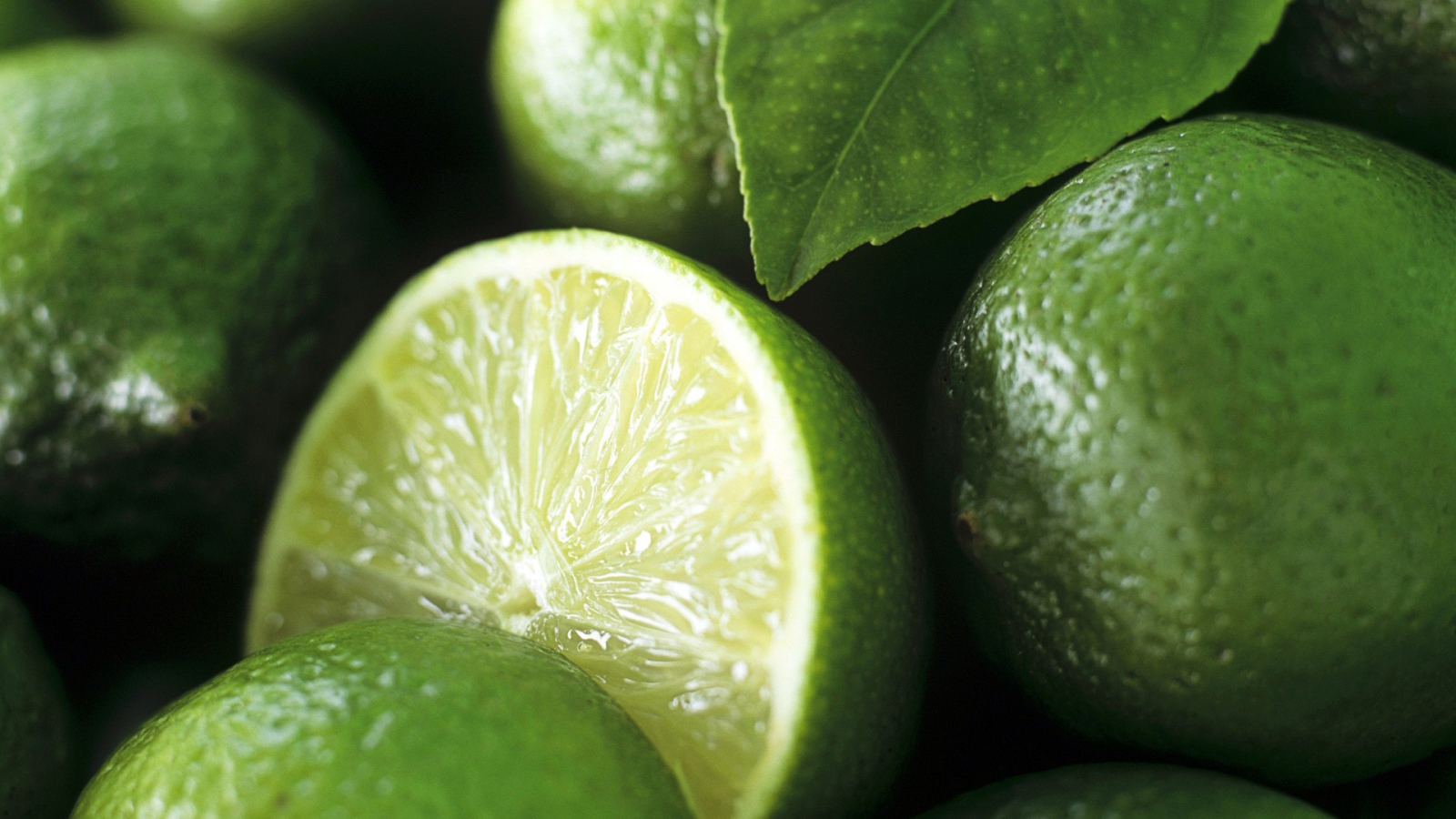 Листик на лаймах