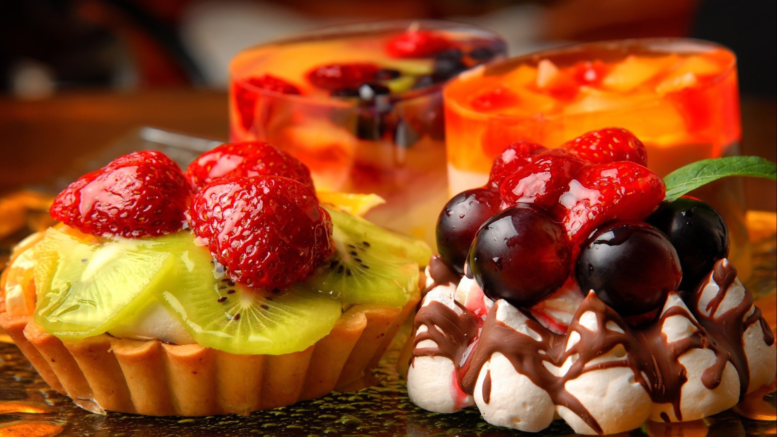 Тарталетки со сладкой начинкой