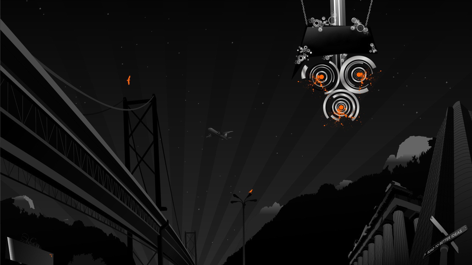 Светофор в виде черепа