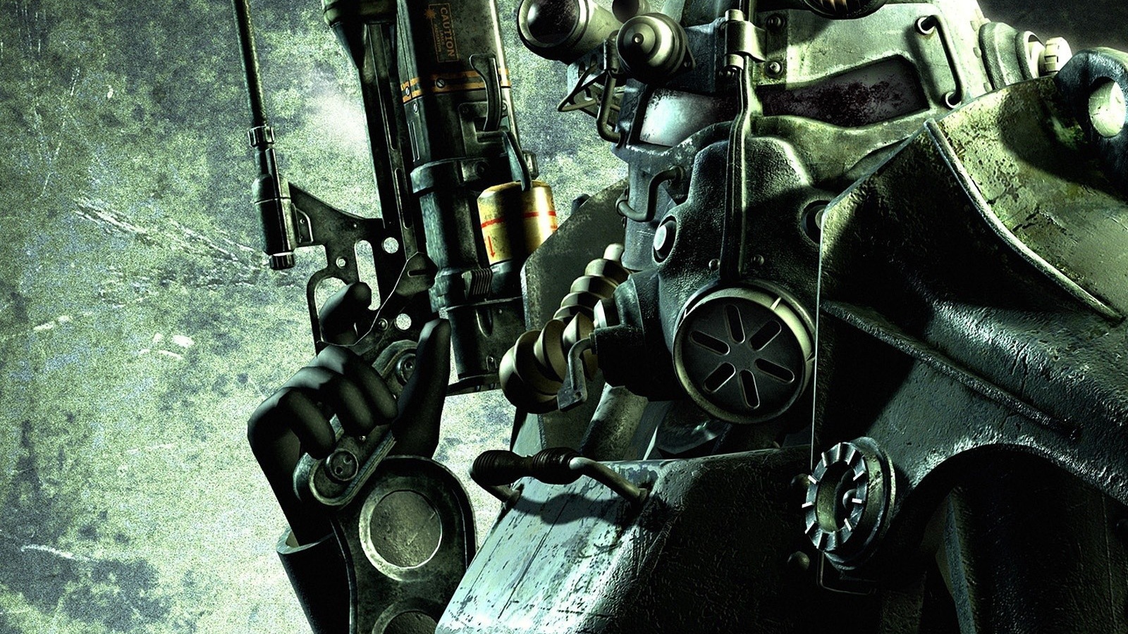 Солдат в экипировке в игре Fallout 3