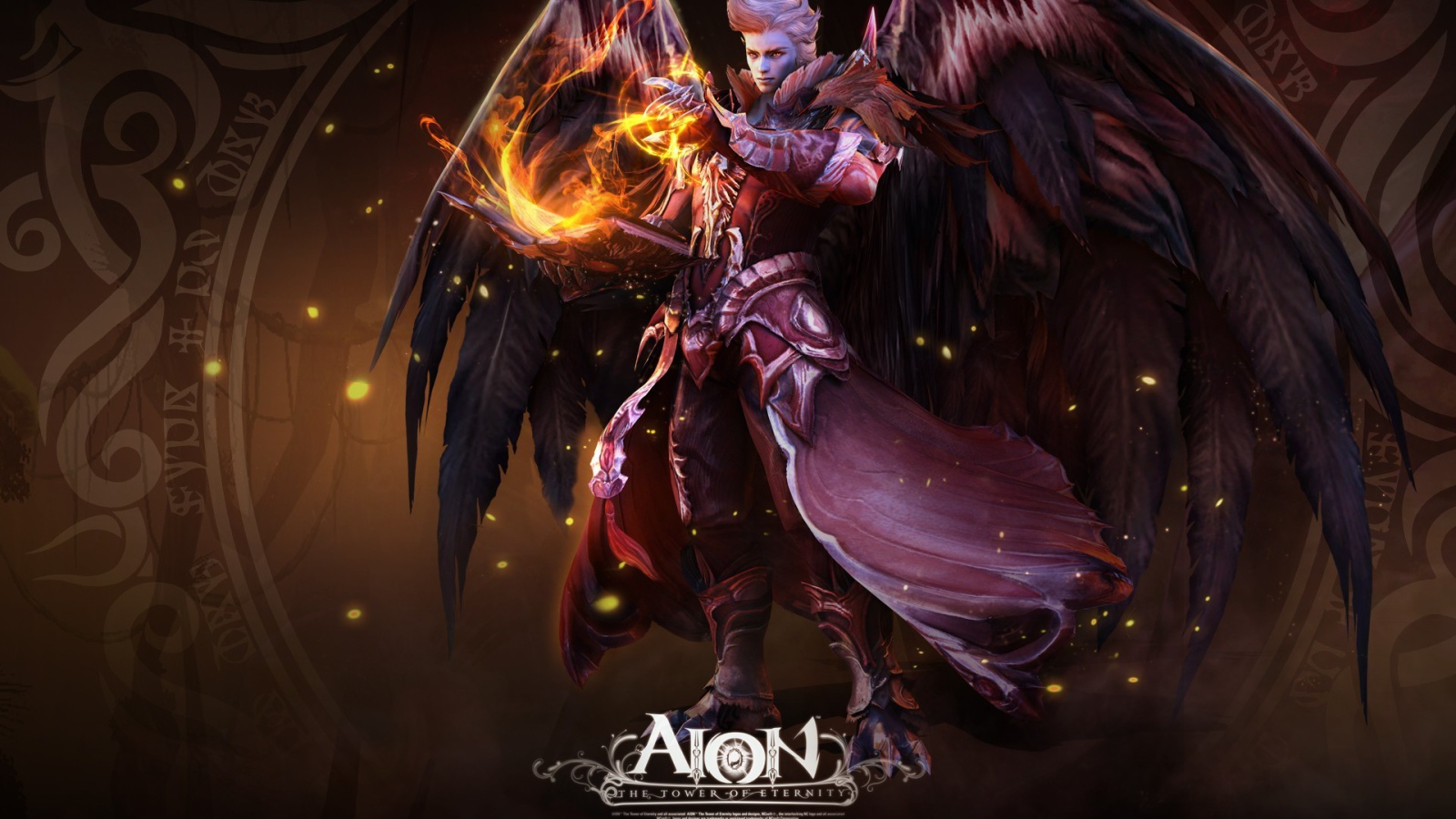 Персонаж Асмодиан, игра Aion Online