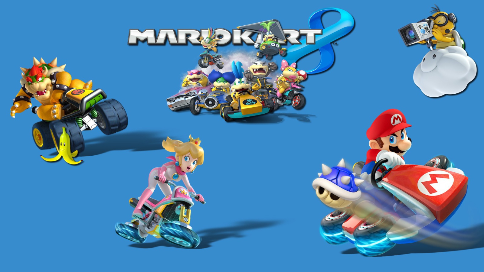 Персонажи игры Mario Kart 8