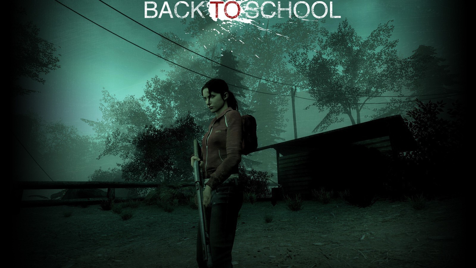 Девушка герой игры Left 4 Dead 2