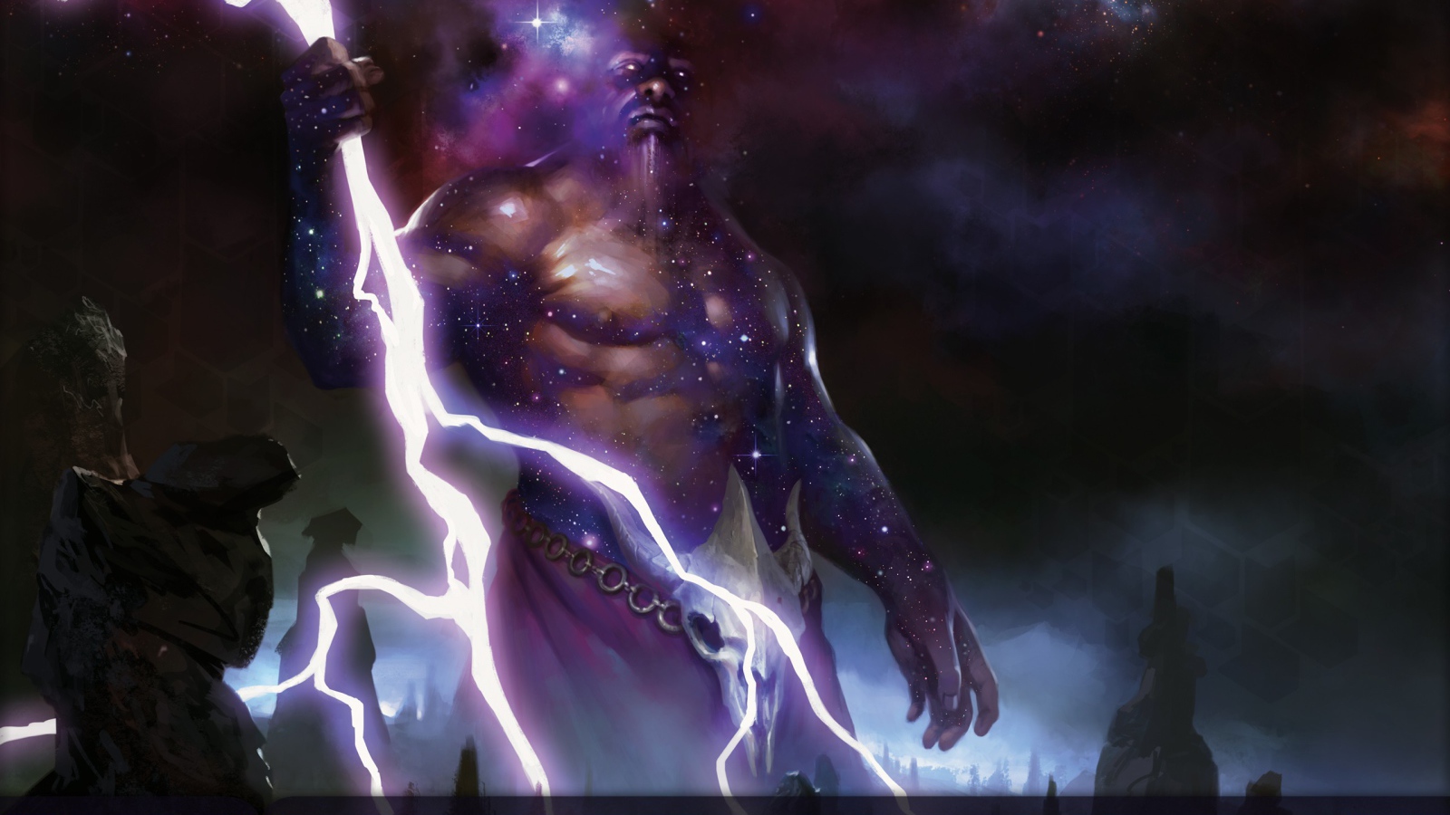 Небесный титан из игры Magic the Gathering