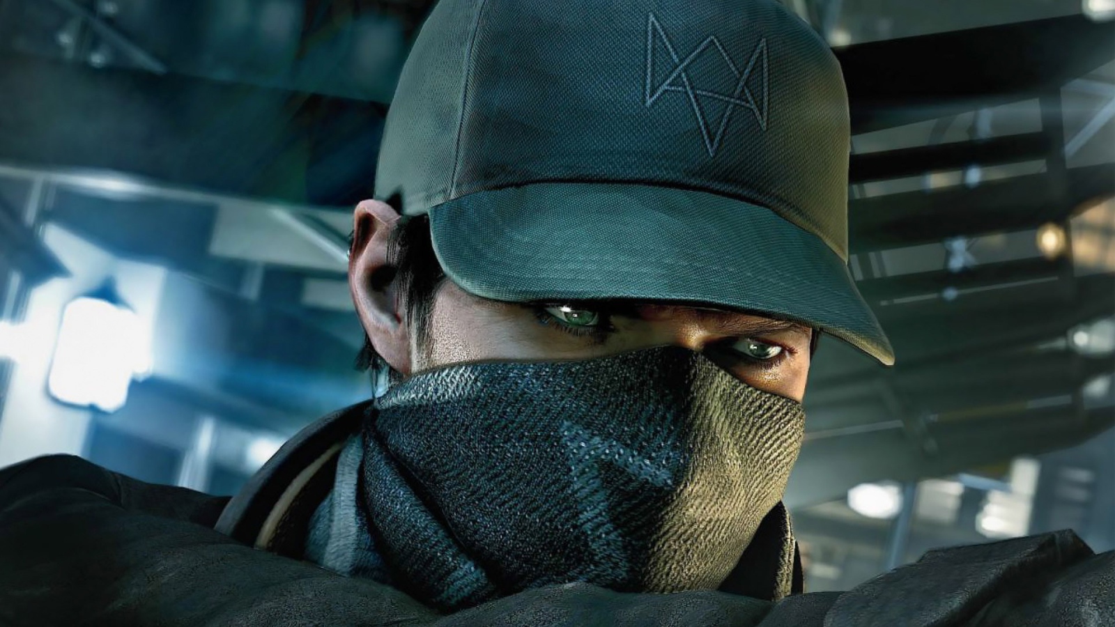 Герой игры Watch Dogs в кепке
