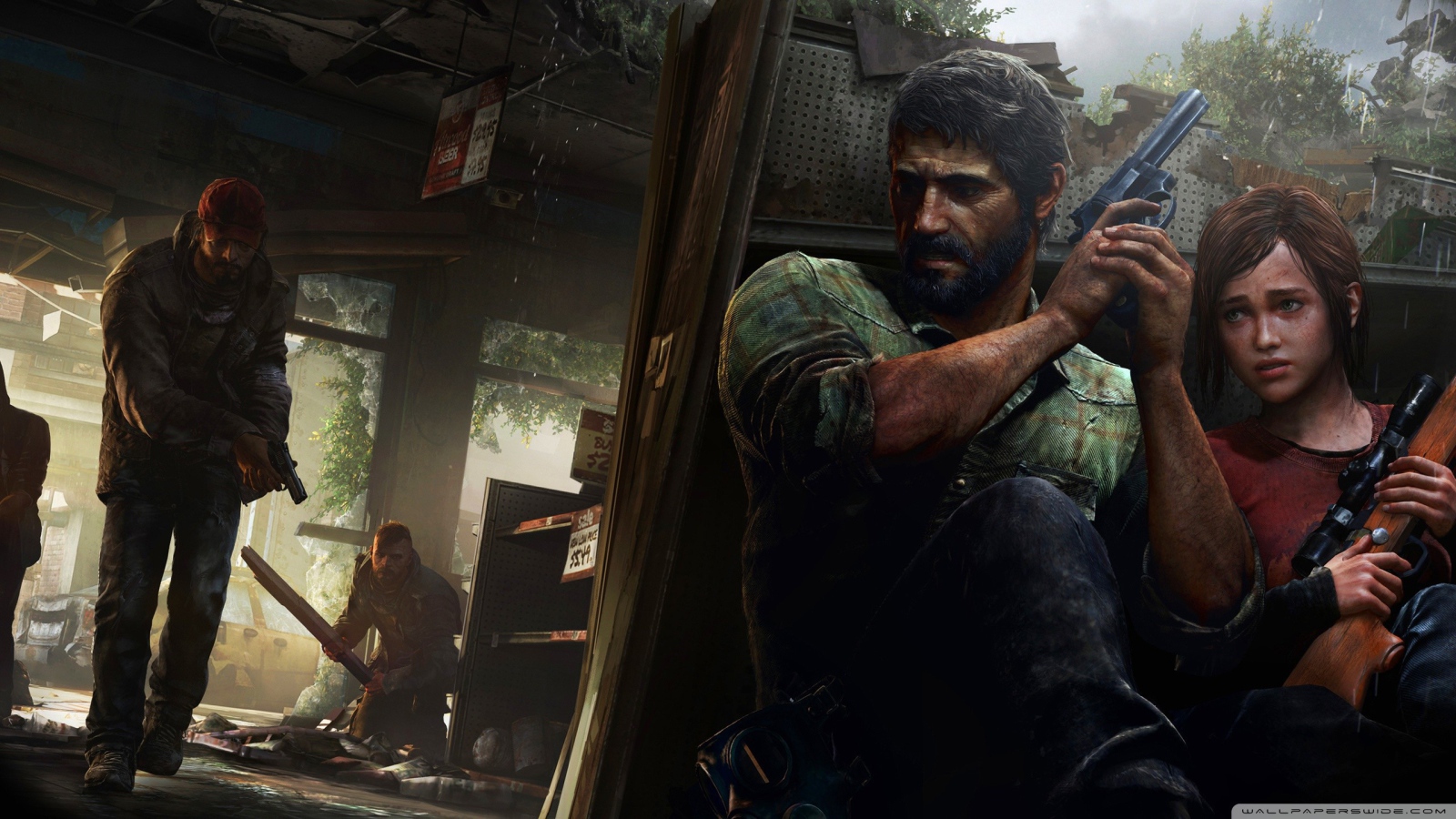 Герои игры The Last of Us прячутся от преступников