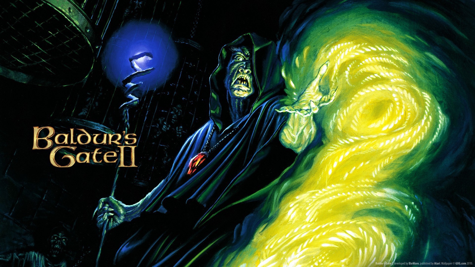 Маг из игры Baldur's Gate 2