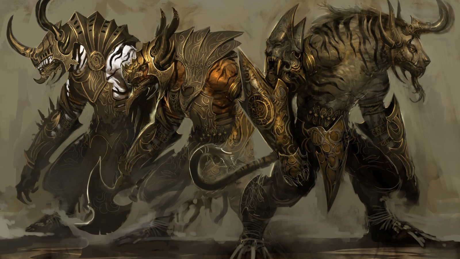 Монстры из игры Guild Wars 2