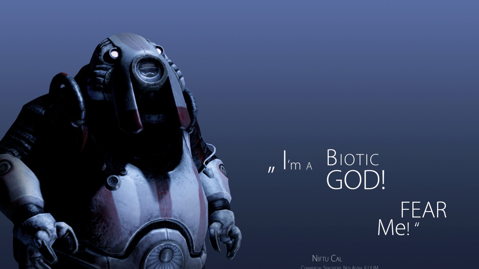 Нифту Кал из игры Mass Effect 2