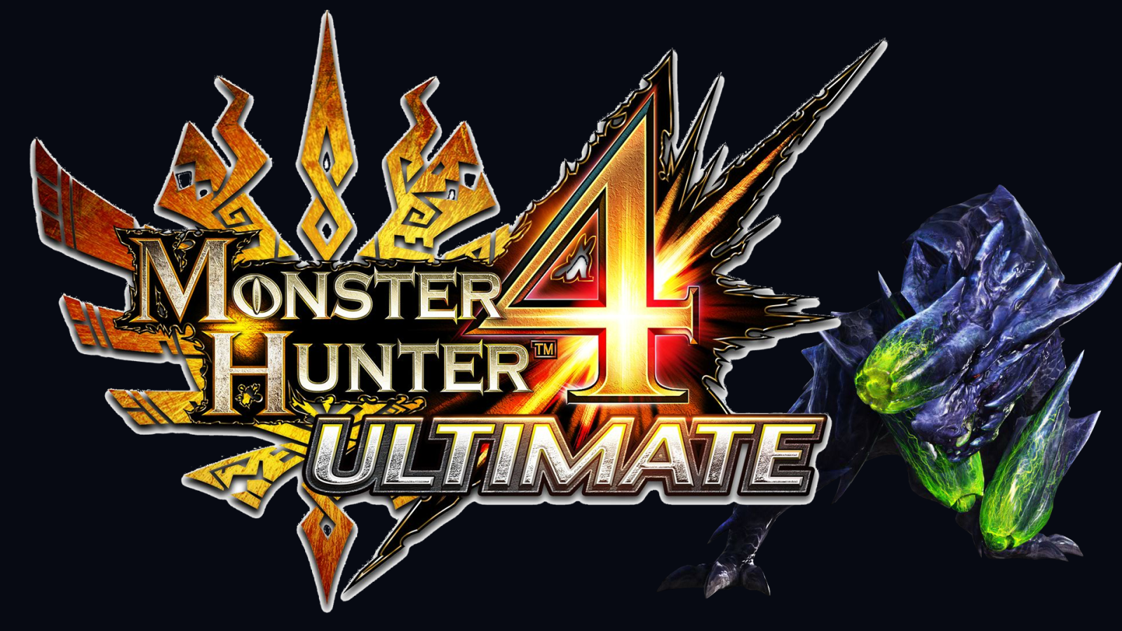 Постер видео игры Monster Hunter 4