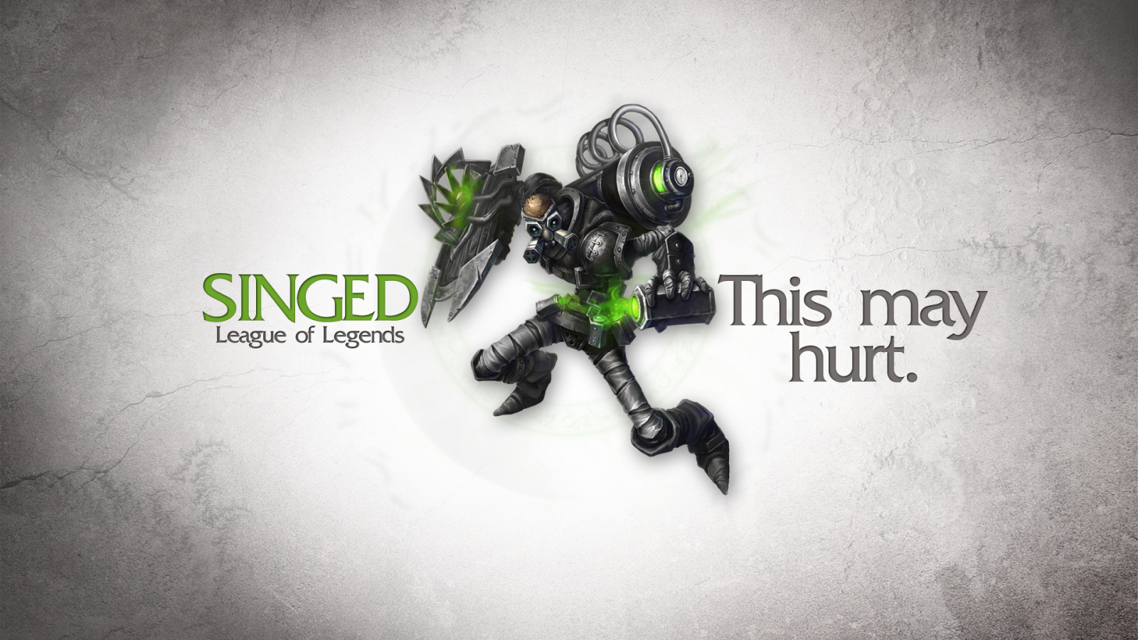 Персонаж Сингед из игры Лига легенд