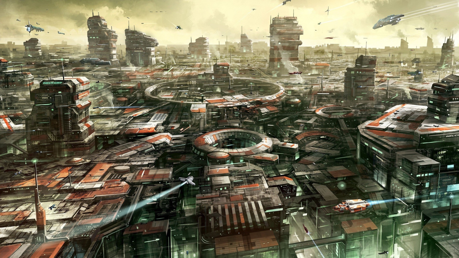 Трущобы в игре Star Citizen