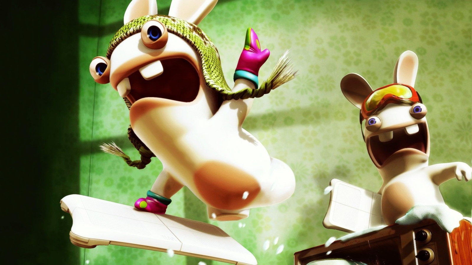 Зверьки из игры Rayman Raving Rabbids