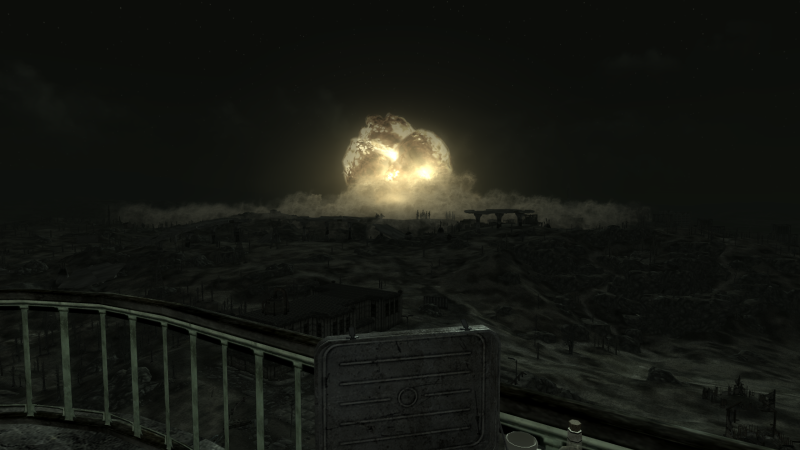 Взрыв в игре Fallout 3