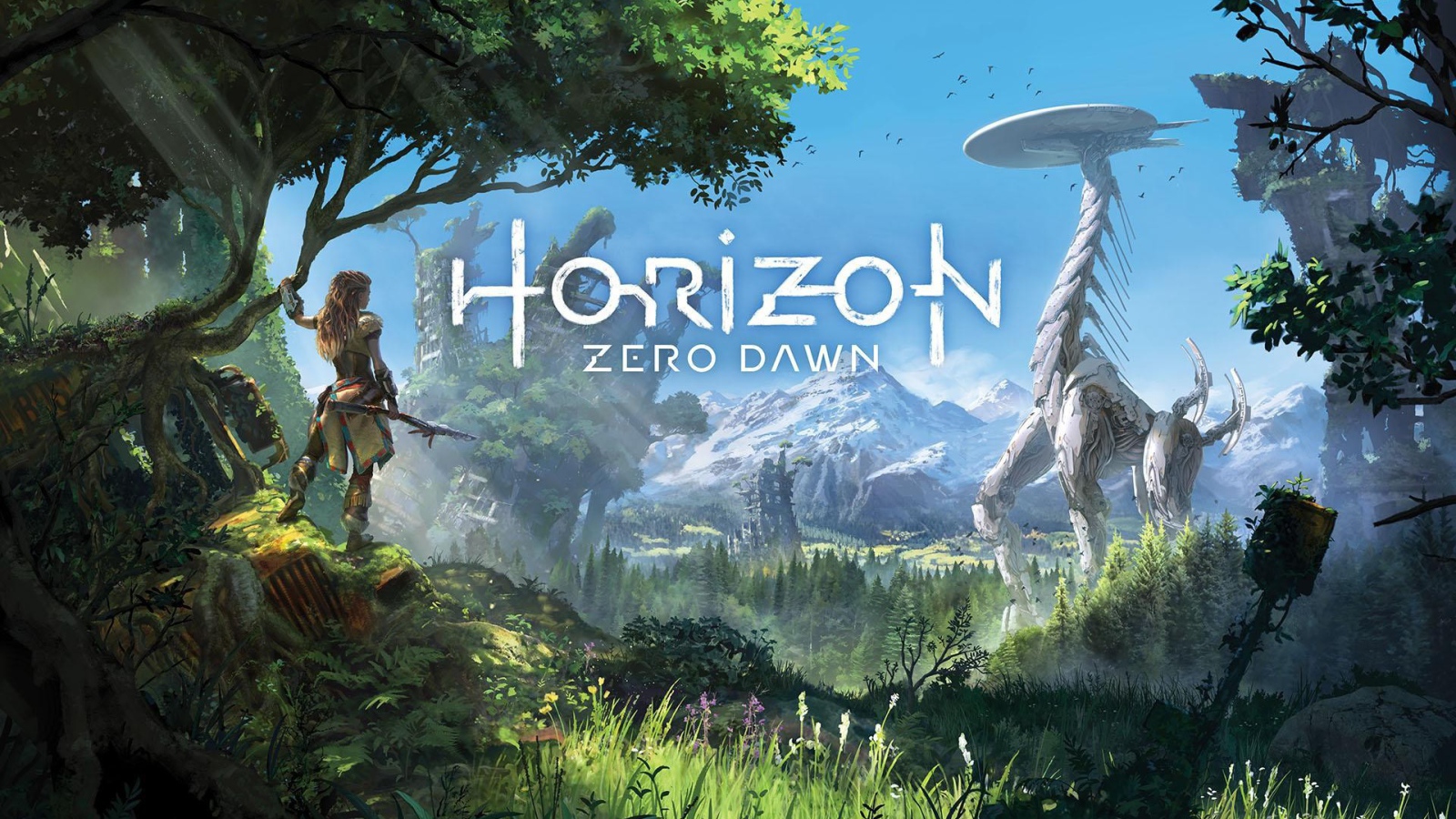 Постер новой игры Horizon Zero Dawn