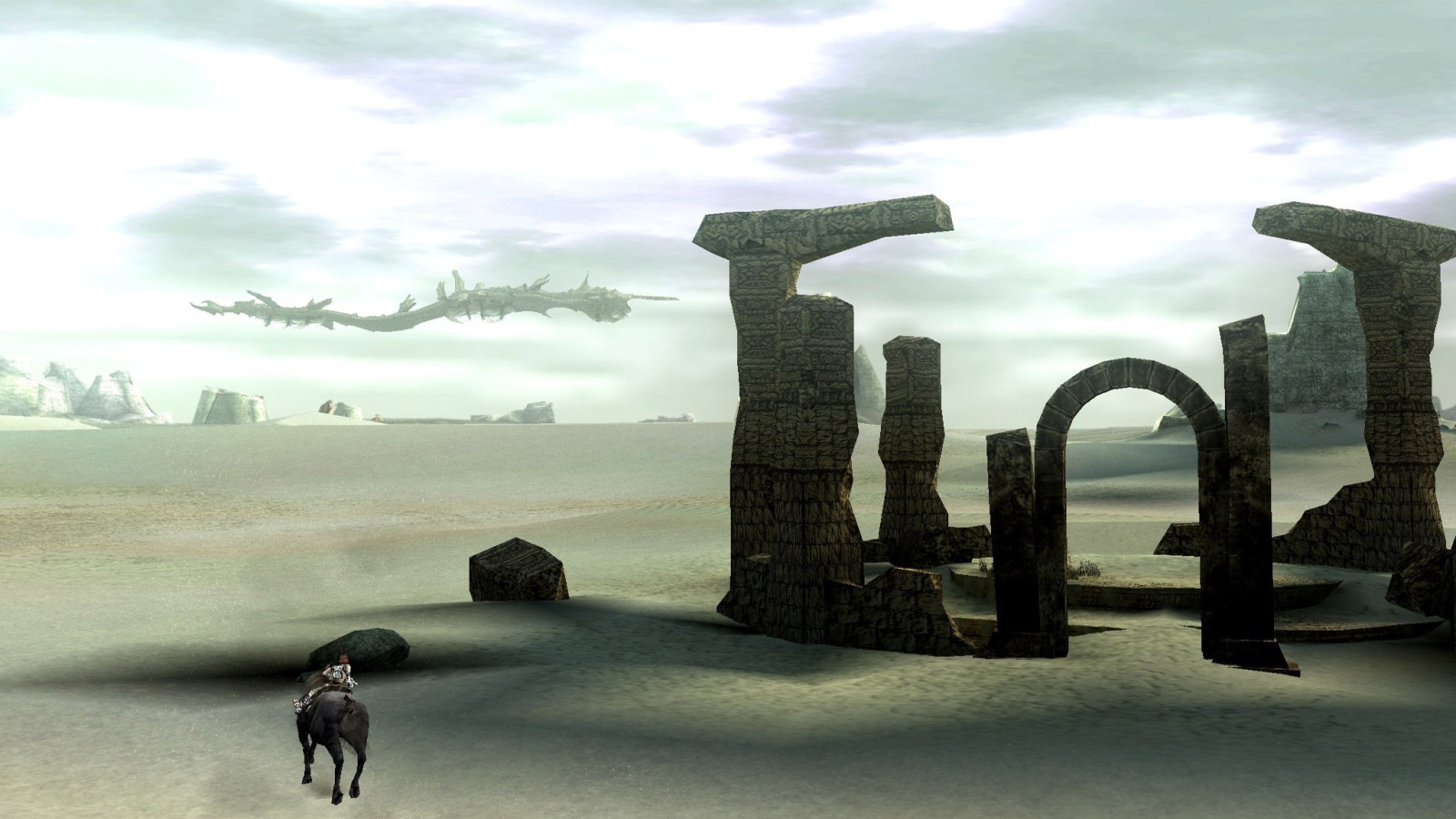 Мир игры Shadow of the Colossus