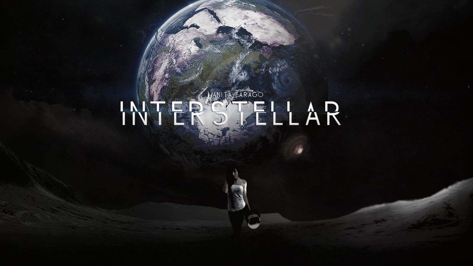 Земля на постере фильма Интерстеллар