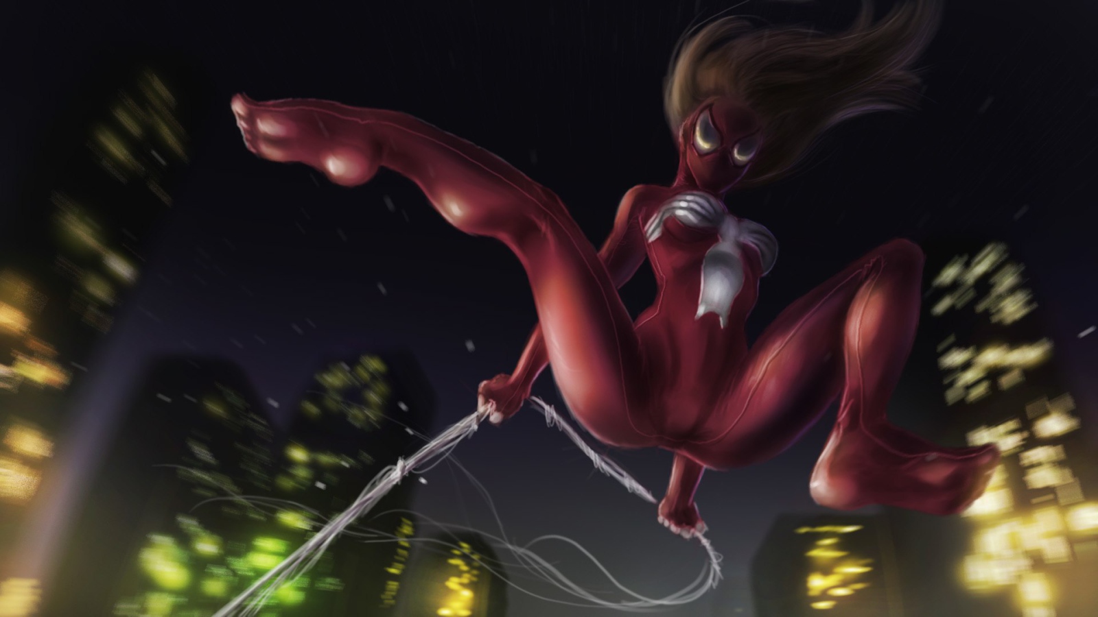 Человек паук девушка