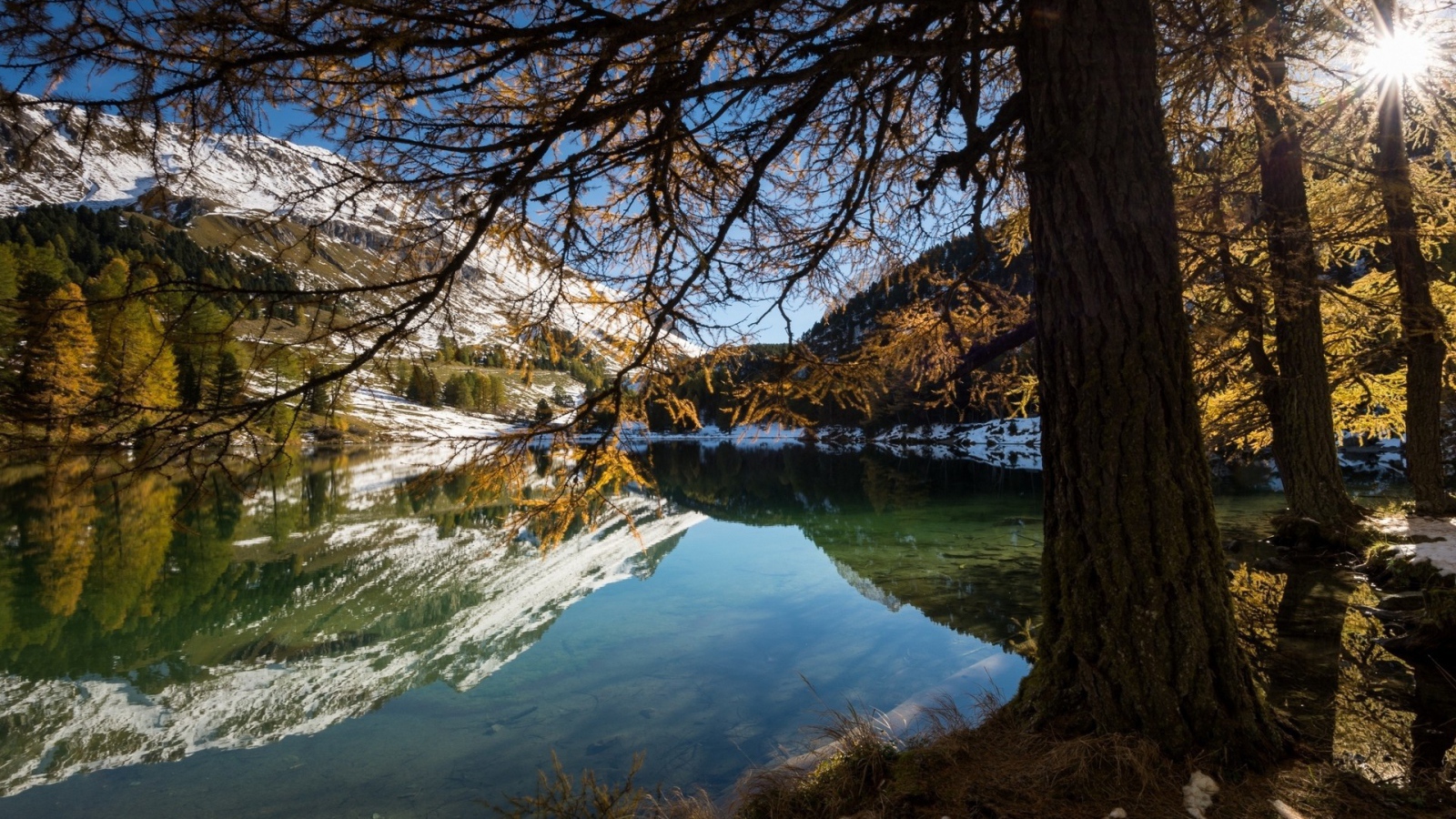 Поздняя осень в горах
