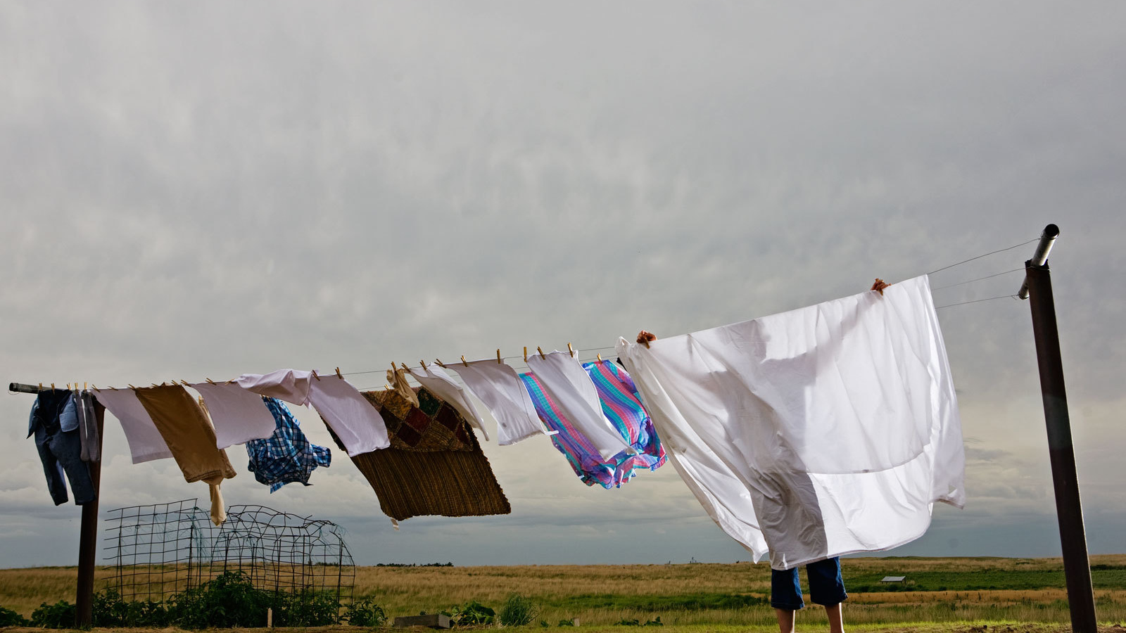 Природная сушилка белья