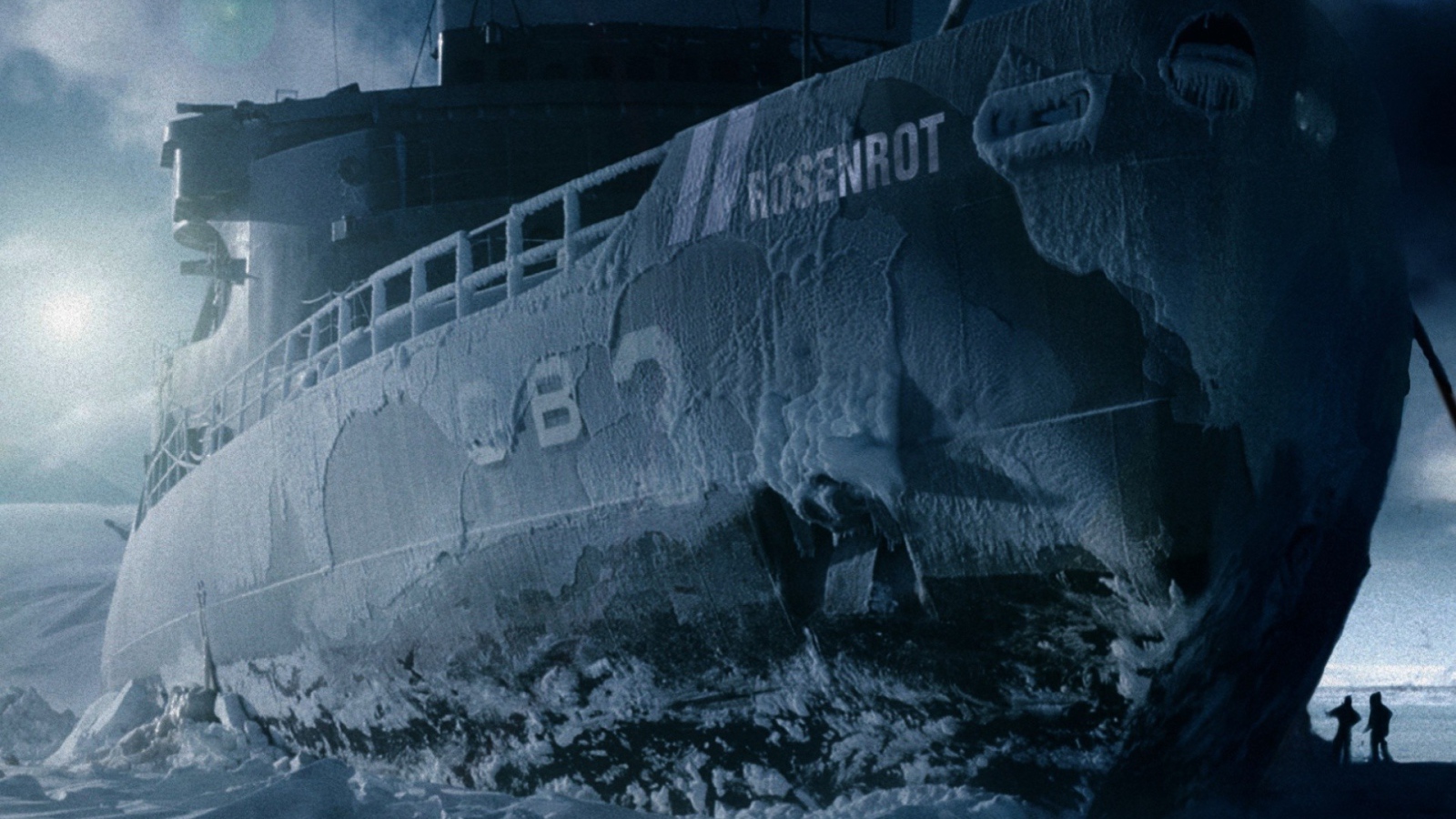 Закованный во льды корабль