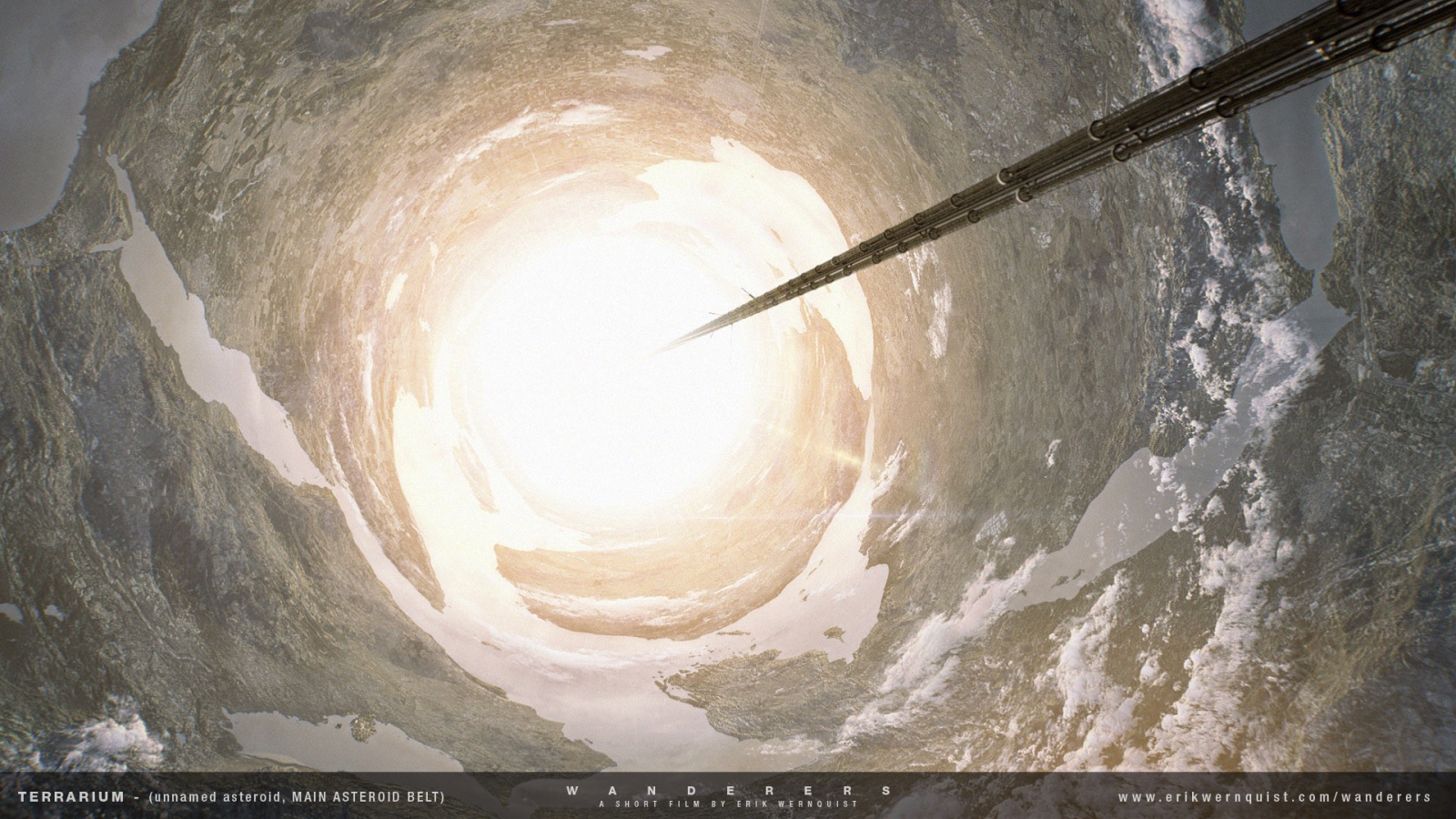 Бурение астероида, фильм Wanderers