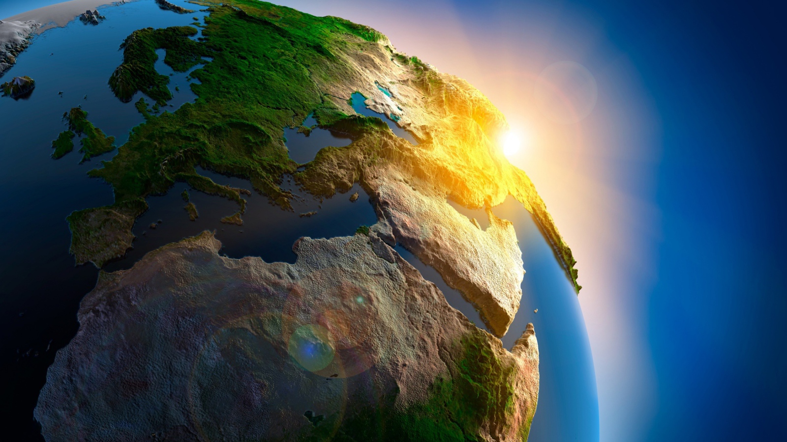 Рельеф планеты Земля