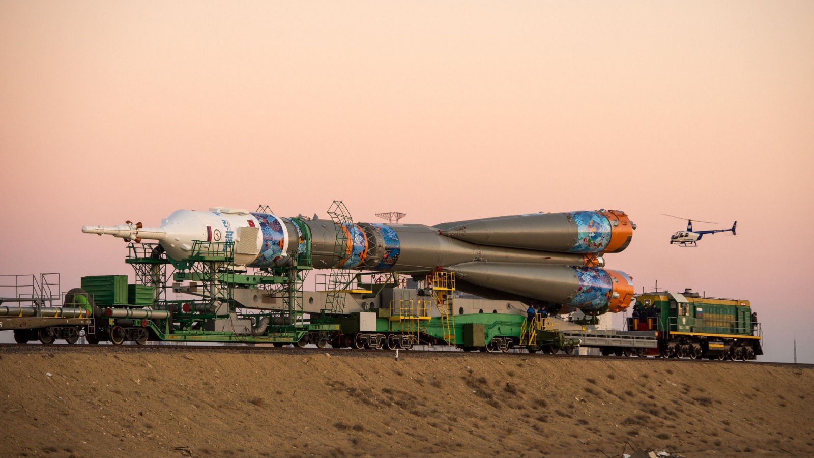 Космическая ракета Союз ТМА-11М