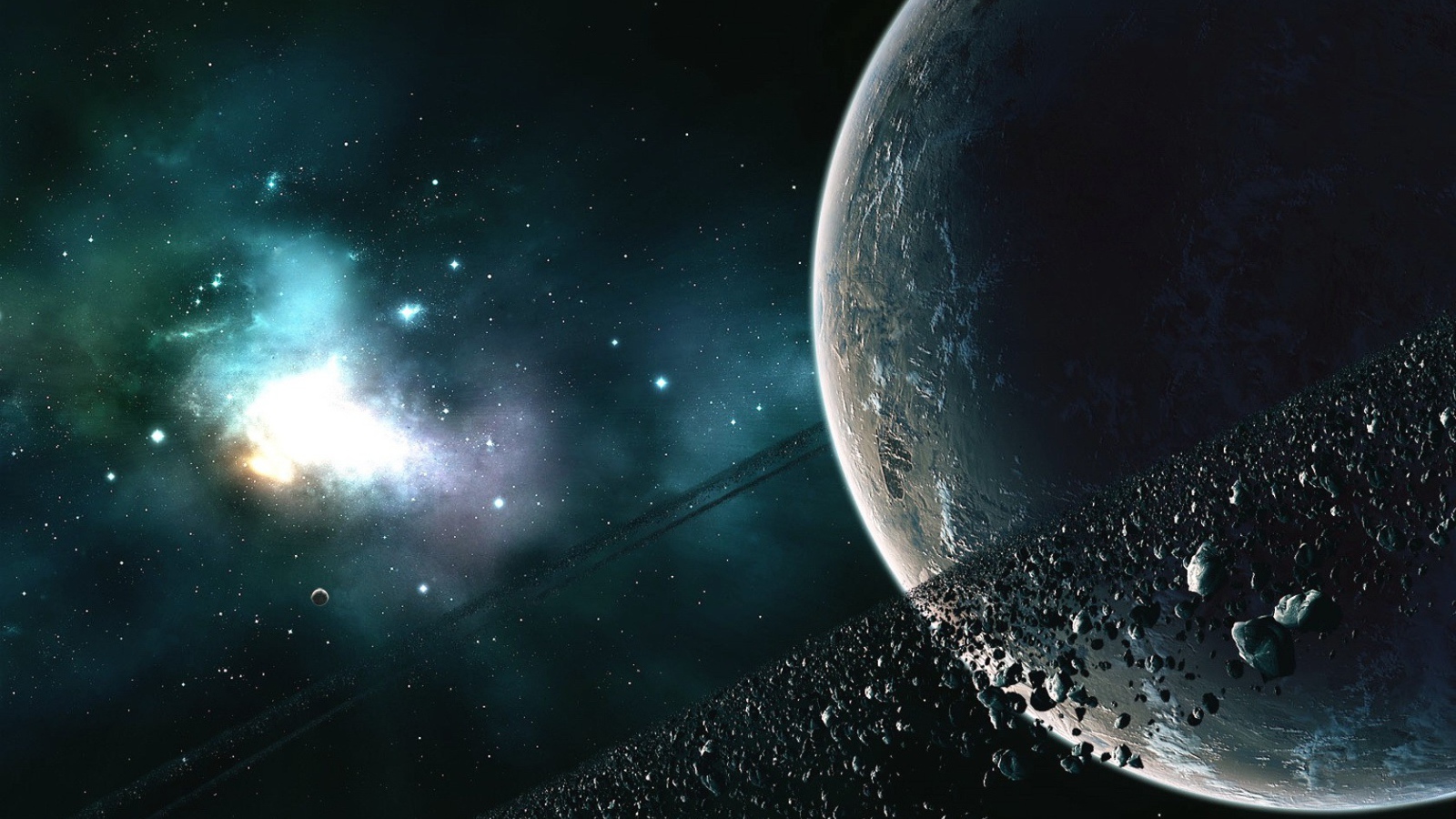 Пояс астероидов вокруг планеты