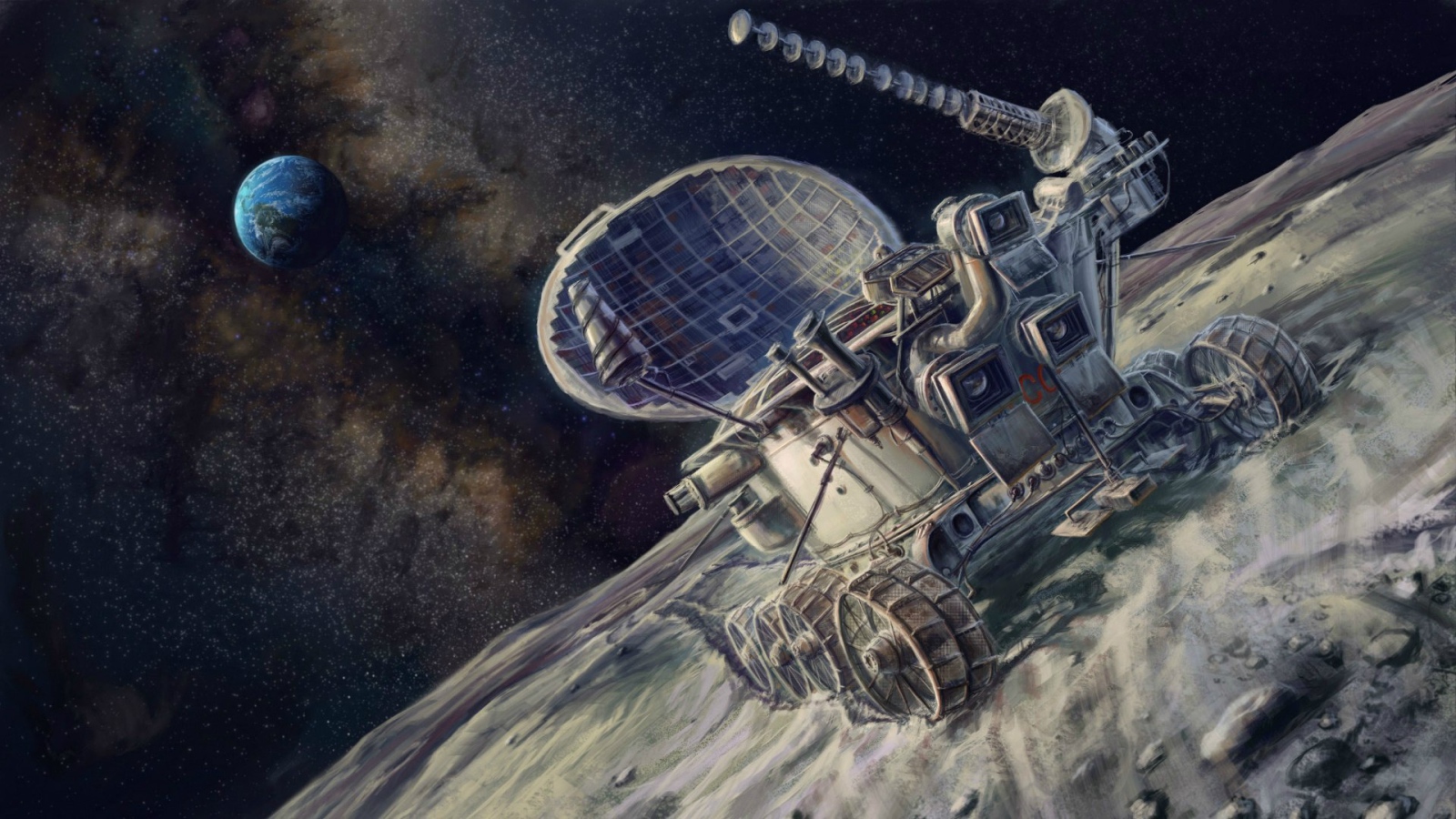 Первый луноход на Луне