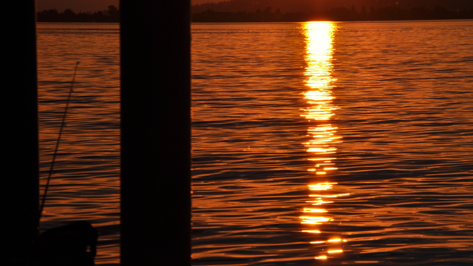 Закат солнца в Швейцарии