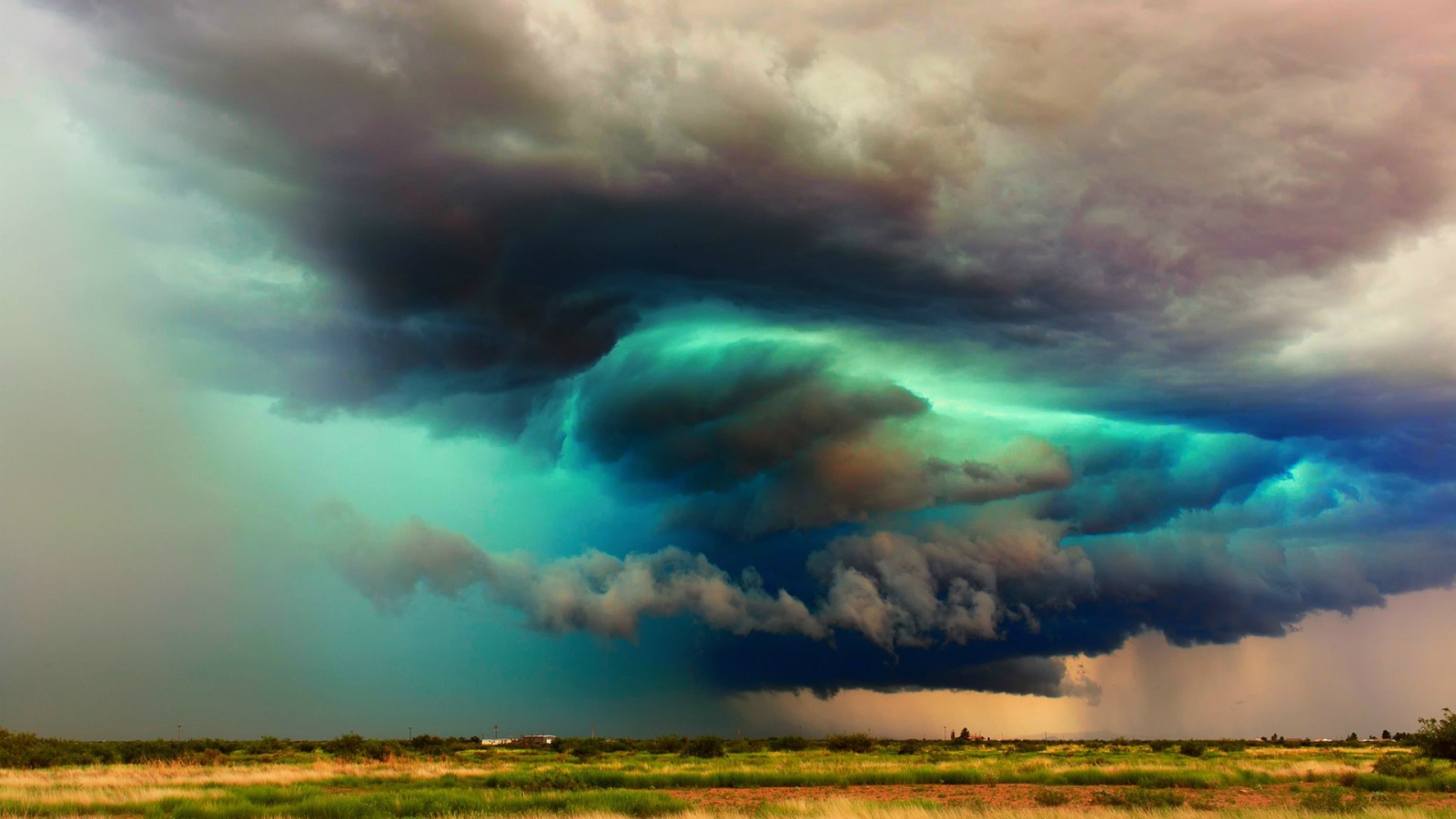 Грозовое облако в Аризоне, США