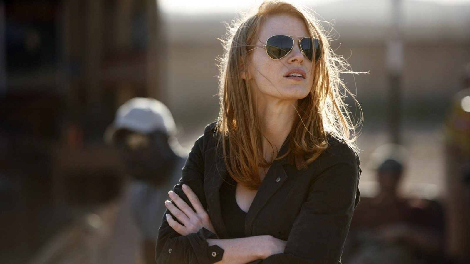 Американская актриса девушка Джессика Честейн
