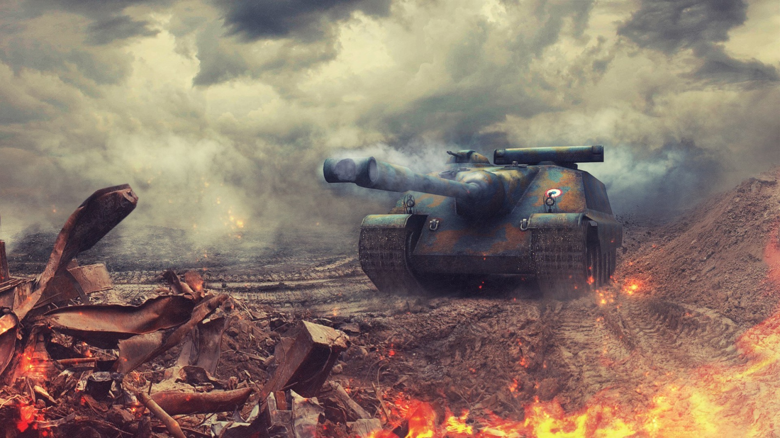 Танк AMX-50 Foch в игре World Of Tanks